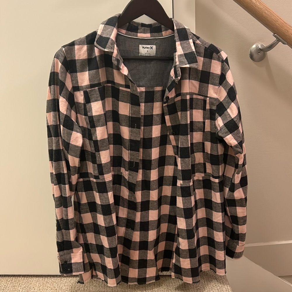 Pink Hurley Flannel